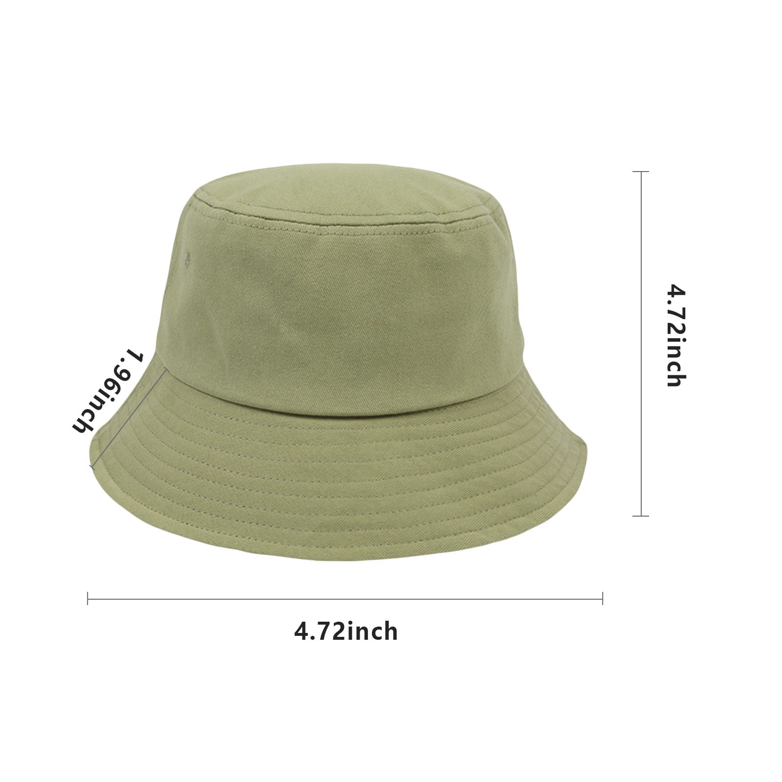 Women Men Summer Casual Bucket Hat 