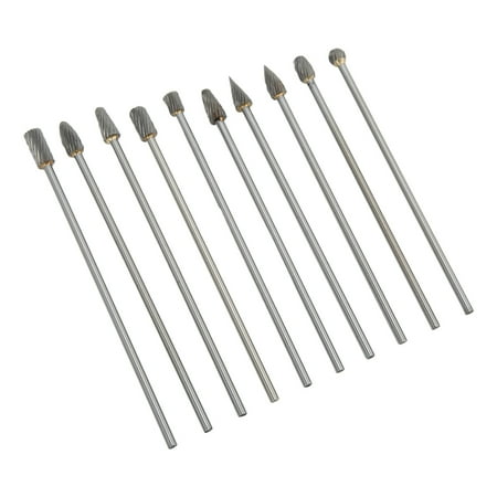 

Grinding Burr Files 10pcs Carbide Burr Set 3mm Shank For Car For Boats