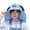 Blue, variant on Kids Solar Fan Hat Summer Beach Trips Cap With Built In USB Charging Fan Outdoor Wide Brim Garden Hats UPF 50+ Hats for Him