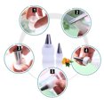 thumbnail image 5 of Icing Piping Nozzles Tips Cake Decorating Converter Pastry Tool [跃星辉]透明PP连接器转换器（小号 10个一卖） Anggrek Otros, 5 of 5