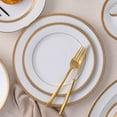 thumbnail image 5 of Noritake Charlotta Gold 12-Piece Dinnerware Set, Service for 4, 5 of 7