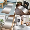 thumbnail image 5 of 2'x6' Rug Runners for Hallways Kitchen, Brown Grey Non Slip Entryway Beside Floor Carpet Runner, Gray Farmhouse Modern Rustic Washable Laundry Room Bedroom Throw Rugs Mat for Family Pet, 5 of 8