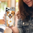 thumbnail image 3 of QZHH FancyCase for iPhone 15 Pro Case (6.1inch)-Cute Dog Design Funny Cartoon Animal Pattern Flexible Protective Clear Case Compatible with iPhone 15 Pro (Cute Dogs), 3 of 4