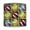 A6CM9PCS, variant on Satin Thread Wrapped Christmas Ornaments, 6 cm Shatterproof Striped Balls, 9 Piece Set, Style C