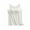 White, variant on Sleeveless Suspender Waistcoat for Women, Polyester Breathable Summer Top, Lightweight Stretchy Fit, Soft Fabric, Hand Wash Solely, Daily Wear