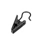 thumbnail image 4 of Uxcell Clips para Cortinas de 18mm de Largo con Ganchos Metálicos Negros, Paquete de 50, 4 of 5