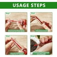 thumbnail image 3 of 10 PCS Mini Seed Spreader, 2025 New Mini Sowing Seed Dispenser, Seed Planter Tool, Manual Seedlings Dibber and Widger Set, Small Seed Spreader with Seedlings Dibber Widger for Spreaders, 3 of 6