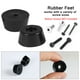 thumbnail image 3 of 60pcs Protector de Pies de Goma con Arandela de Metal, D22x18xH10mm, 3 of 7