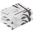 thumbnail image 2 of GZHJMY Palm Trees Hand Towel Cotton Soft Absorbent Bath Hand Towels Decor, Multipurpose for Kitchen, Hotel, Spa, Yoga, Gym, Set of 2, 2 of 7