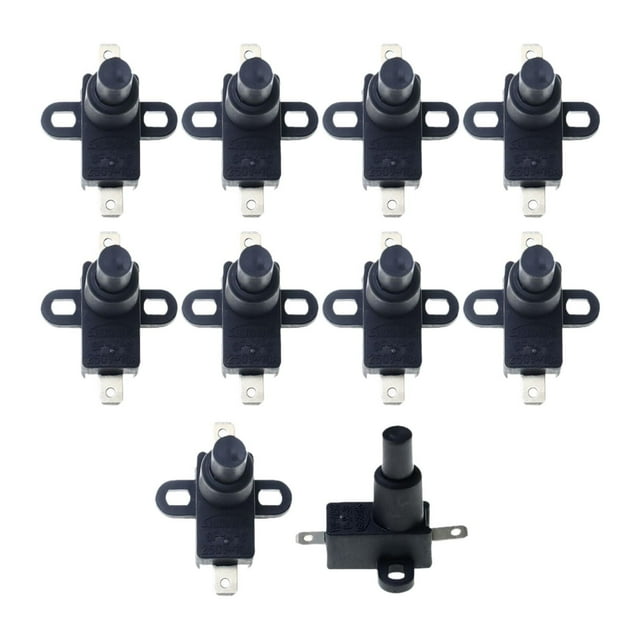 10x Interruptor antivuelco Interruptor de inclinación para calentador de patio Accesorios para calentador de jardín Piezas de reparación Botón