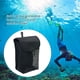 thumbnail image 4 of Soidarity Bolsa de almacenamiento de carrete de buceo, marcador de seguridad de tela de malla, bolsa de transporte, rueda de hilo, organizador de linterna, Deportes acuáticos Negro Soidarity OD023272-01, 4 of 6