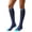 Blue, variant on Women Compression Stockings High Elastic Long Tube Calf Support Running Yoga Athletic Solid Color Socks Black