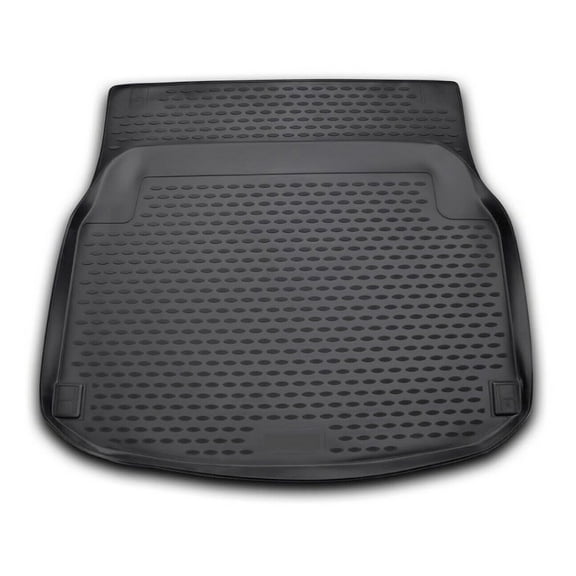 OMAC Cargo Mats Liner for Mercedes C Class W204 Sedan 2010-2014 Rubber TPE Black