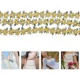 thumbnail image 2 of 4. 5m Decorating Lace Embroidered Trim Ribbons Flowers Embroidered Trim for Applique Headband Sewing or Craft Projects Decoration, 2 of 8