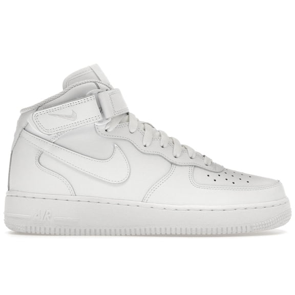 Nike Men's Air Force 1 Mid '07 White Basketball Shoes, from StockX