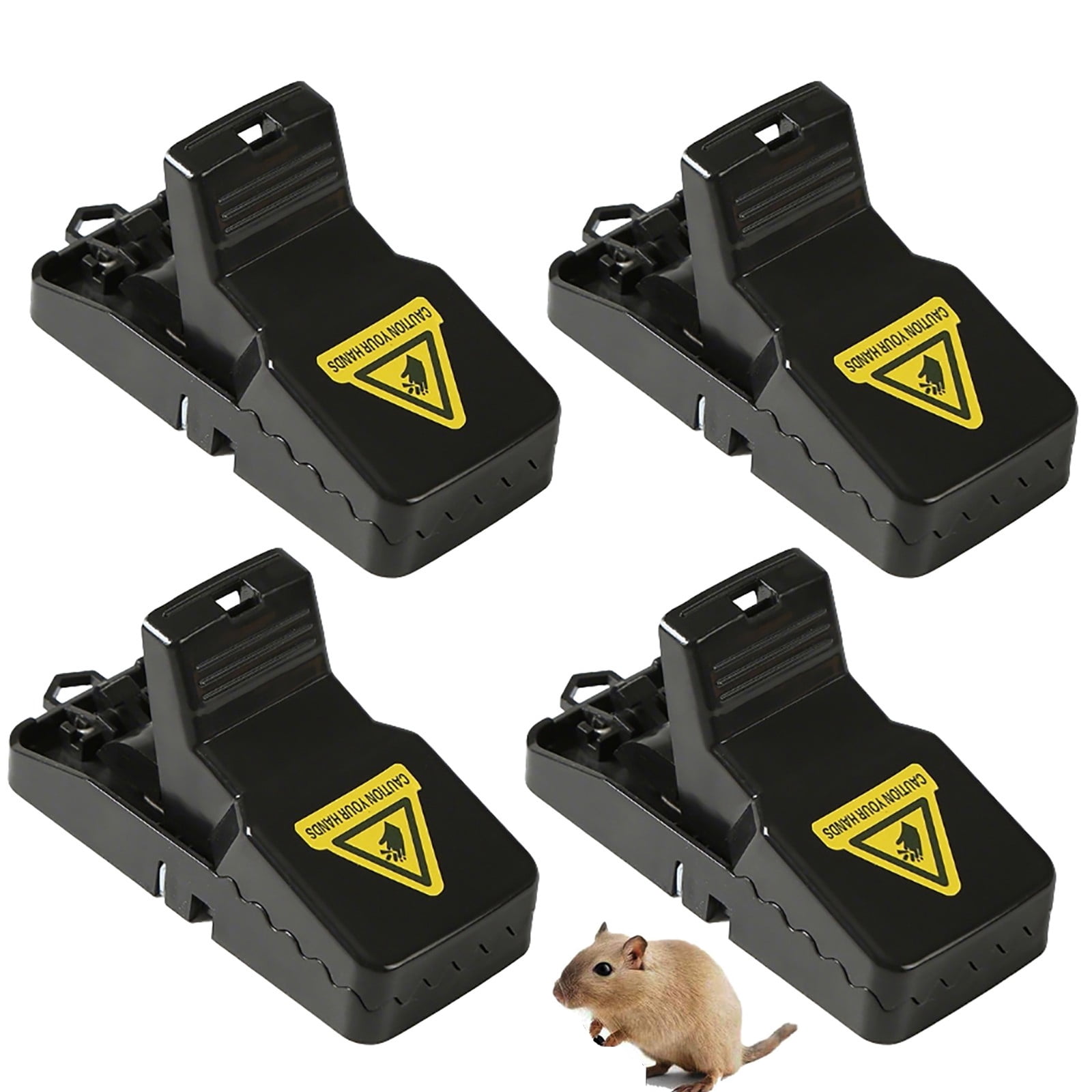 Victor, Wide Pedal Mouse Trap, 2 Pack, Wooden Indoor Snap Mouse