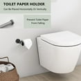 thumbnail image 4 of 6 - Piece Bathroom Towel Rack Set Wall Mount, 4 of 10