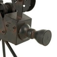 thumbnail image 5 of DecMode Brown Metal Vintage Camera Sculpture, 12"W x 15"H, 5 of 14