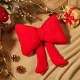 thumbnail image 4 of BemeyourBBs Valentines Day Bow Pillow Christmas Decorations Soft Furry Stuffed Bow Shape Throw Pillows Decorative Bowknot Plush Pillow Home Decor, 4 of 8