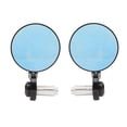 thumbnail image 1 of 1Pair Motorcycle Handlebar Mirror Anti  Wear  Rearview Mirror For 7/8 Inch Handlebars, 1 of 8