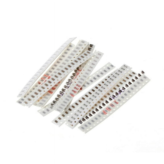 SMD Capacitor Assortment Kit - 1206 Package, 16 Values x 20 Pcs, Total 320 Pcs