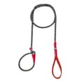 thumbnail image 4 of Correa de entrenamiento para perros con cadena de eslabones con asa Yinane Rojo, 4 of 8