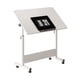 thumbnail image 3 of Adjustable height small standing escritorio con wheels-portable oficina en casa computer workstation para sitting y standing, 3 of 7