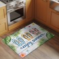 thumbnail image 2 of Summer Slippers Entryway Rug 2'x3'&nbsp; Non Slip Front Door Mats, Tropical Botanical Palm Leaves Vintage Entrance Rugs Indoor Outdoor Carpet, Washable Floor Mats Small Area Rug for Bedroom Kitchen, 2 of 8