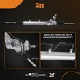 thumbnail image 2 of maXpeedingrods Hydraulic Power Steering Rack and Pinion for Toyota Tacoma 2.4L 2.7L 3.4L RWD 1995-1997, Replace# 26-1698, 4425035020,44250-35020, 2 of 7