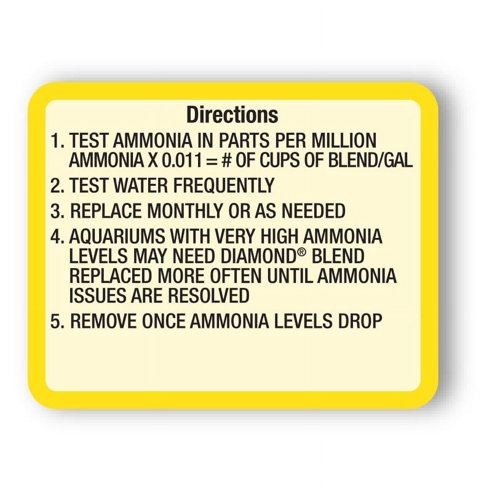 Marineland Diamond Blend 23 Ounces, Ammonia-Neutralizing Zeolite and Carbon, Aquarium Filter Media
