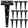 thumbnail image 1 of Miangastore T-Strap Shutter Hinge Zinc Alloy 12Pcs 4.9x2.8in, 1 of 8