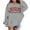 655-Grey, variant on LIIPEE Girls Boys Hoodies Fall Winter Letter Printed Long Sleeve Pullover Hooded Sweatshirt With Pocket Kids Classic Daily Wear Sweatshirts,Black,2-3 Years