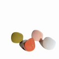 thumbnail image 2 of Resin Leaf Ring Set for Women Green Orange and Green White Individually Packed Two Pack Lightweight Shine Plus, 2 of 3