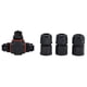 thumbnail image 5 of Conector impermeable de 3 pines en T para cable eléctrico, adaptador de conexión rápida, 250 V, 16 A, TL20, 5 of 12