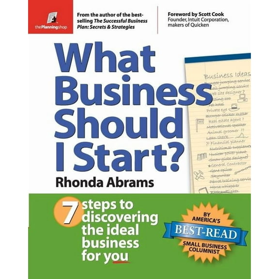 What Business Should I Start?: 7 Steps to Discovering the Ideal Business for You, (Paperback)