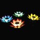 thumbnail image 3 of Flor de loto flotante Luz solar RGB LED Lámpara de piscina Decoración de jardín (Gradiente) Ehuebsd Para estrenar, 3 of 8