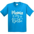 thumbnail image 3 of Inktastic Mama is My Bestie Youth T-Shirt, 3 of 5