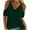 Army Green, variant on Womens Tops,Tbopshirt Summer Tops for Women,Plus Size T Shirts,Women T- Shirt Cold Shoulder Pullover Blouse V-Neck Solid Tops,Short Sleeve Blouses