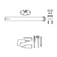 thumbnail image 3 of Magma Products, T10-185, Double Locking Pedestal Mount for Rectangular Grills and Single Mount Tables, 3 of 4