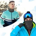 thumbnail image 4 of Oliegs Fleece Neck Warmer Windproof Winter Neck Gaiter Cold Weather Face For, 4 of 4
