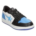 thumbnail image 4 of Tenis Vavito Azul Negro Blanco Original Sneakers Casual Ligero Niño Urbano negro 26 MX, 4 of 10