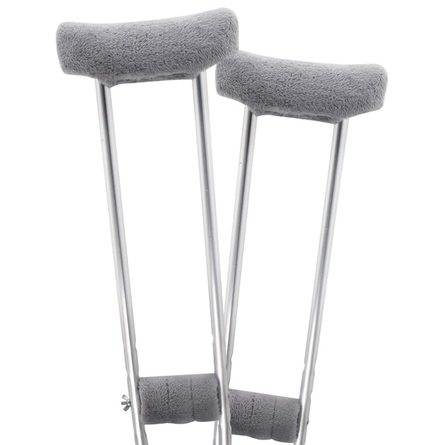 TOMMHANES AMISGUOER Almohadillas para axilas y muletas, fundas para empuñaduras de muletas, lavables, talla única (2 almohadillas para axilas y 2 para manos) (CP06G)