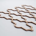 thumbnail image 4 of Ekena Millwork 23 3/8"W x 23 3/8"H x 3/8"T Large Casablanca Decorative Fretwork Wood Wall Panels, Alder, 4 of 6