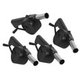 thumbnail image 4 of Milisten 4Ud Outdoor Barbecue Fan Negro Durable Para Encender En Camping Fácil Uso, 4 of 8