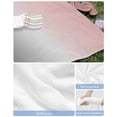 thumbnail image 6 of Gradient Pink Grey, Beach Towels Oversized Super Absorbent, Modern Abstract Color Ombré Art Lightweight Bath Towel Quick Dry Sets For Bathroom/Pool/Rv Camping/Beach Play/Gym Room/Picnic 35"x70", 6 of 8
