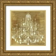thumbnail image 1 of Sophie 6 20x20 Gold Ornate Wood Framed with Double Matting Museum Art Print Titled - Dancing on the Ceiling, 1 of 4
