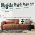 thumbnail image 5 of Hello Winter Scottish Terrier Frosty Morning Walk Welcome Snowy Christmas Horizontal Matte Canvas Poster Scottie Dog Lover Gifts Wall Art Home Decor - 02018, 5 of 5