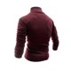 thumbnail image 4 of Blusa y camisas de cuello alto y manga larga para hombre, de color liso, muy elásticas, de punto con cuello alto y capucha, top de manga larga, top/camisa de cuello alto y manga larga, blusa para homb, 4 of 4