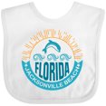 thumbnail image 3 of Inktastic Jacksonville Beach Florida Matching Boys or Girls Baby Bib, 3 of 4