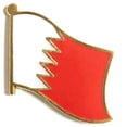 thumbnail image 4 of Bahrain Single Flag Lapel Pins, pack of 3, 4 of 4